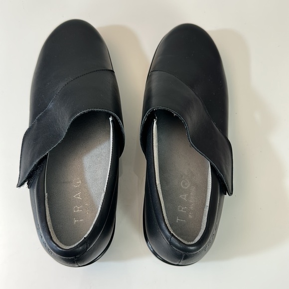 Traq by Alegria Qin BlackNappa Leather Shoes Size 41/10.5-11 - Picture 8 of 16